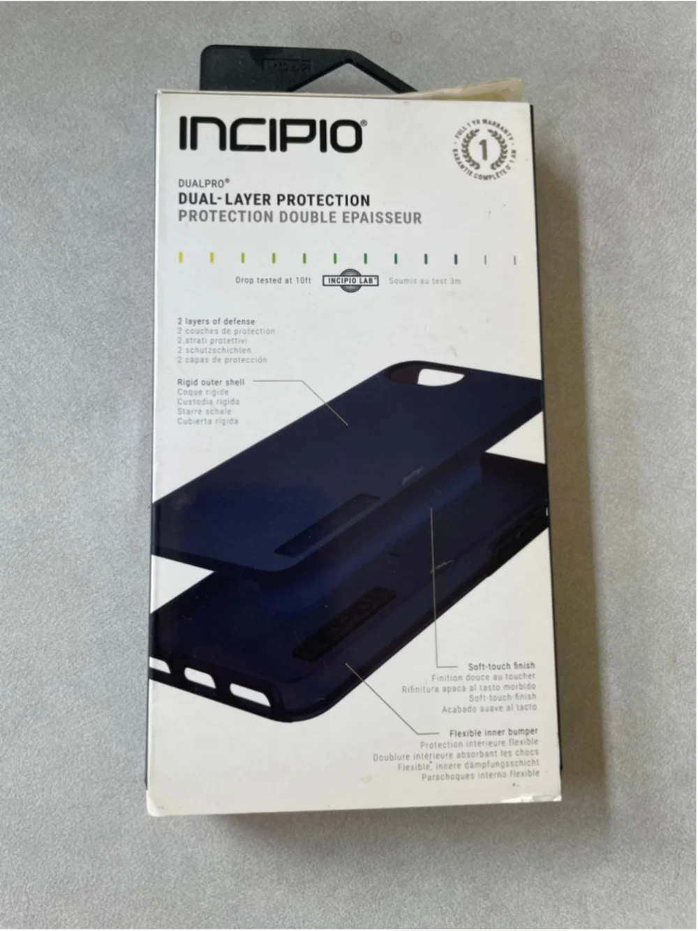 Incipio DualPro Case for iPhone 8/7/6s/6 in Blue